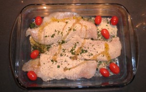 pesce al forno