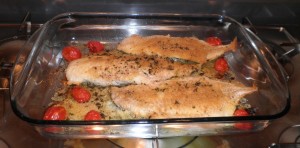 pesce al forno