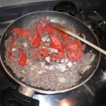 ripieno tacos: preparazione