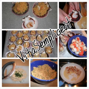 capesante gratinate