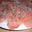 Buon sabato a tutti! Oggi vi propongo un metodo semplicissimo per preparare un antipasto freddo delizioso e semplicissimo a base di salmone affumicato. Vi serviranno solo del salmone affumicato, del […]