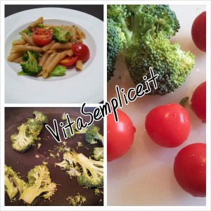 pasta tricolore vegetariana