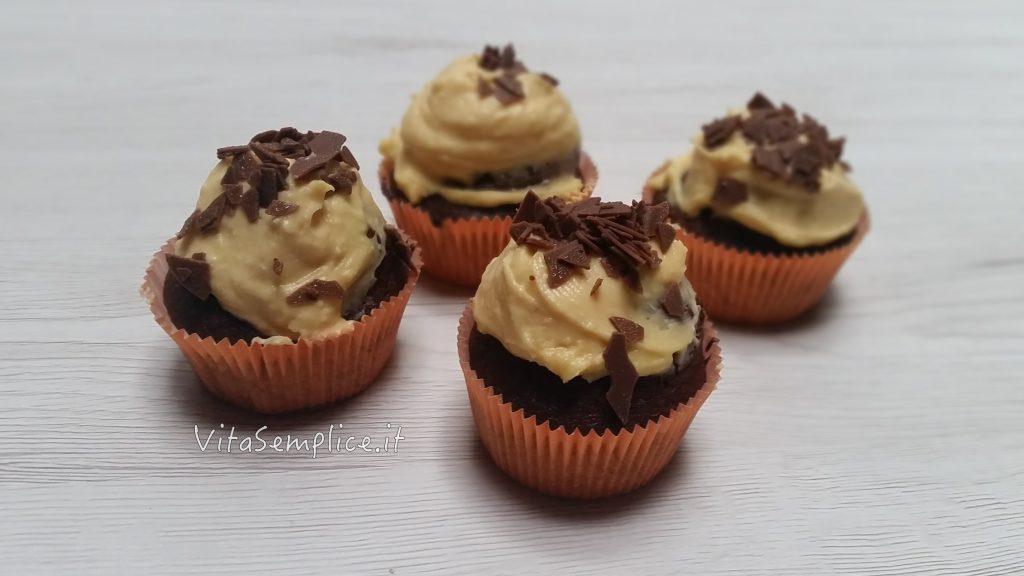 ricetta cupcake al cioccolato di san valentino