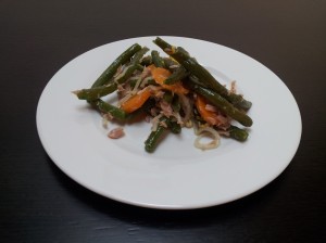 insalata di fagiolini e carote