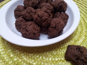 biscotti al doppio cioccolato