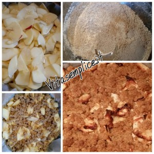 crumble di mele