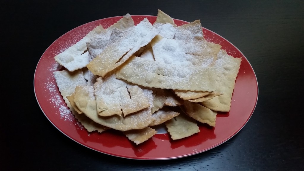 chiacchiere al forno semplici