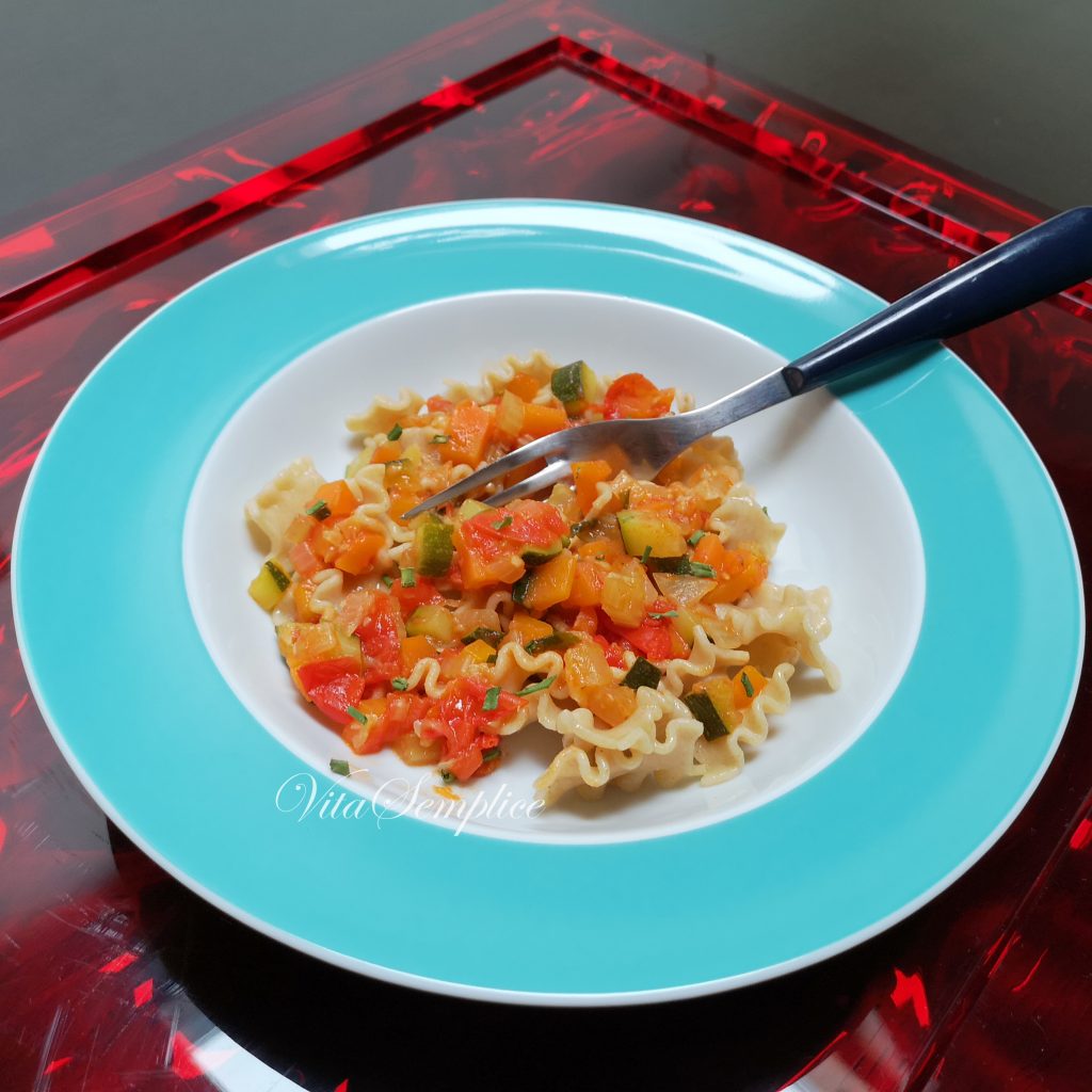 ragu di verdure preparazione